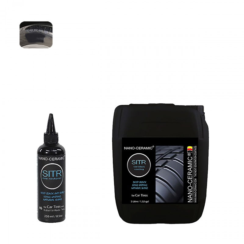 SITR Tire Coating Black, 100 ml / 3.4 oz