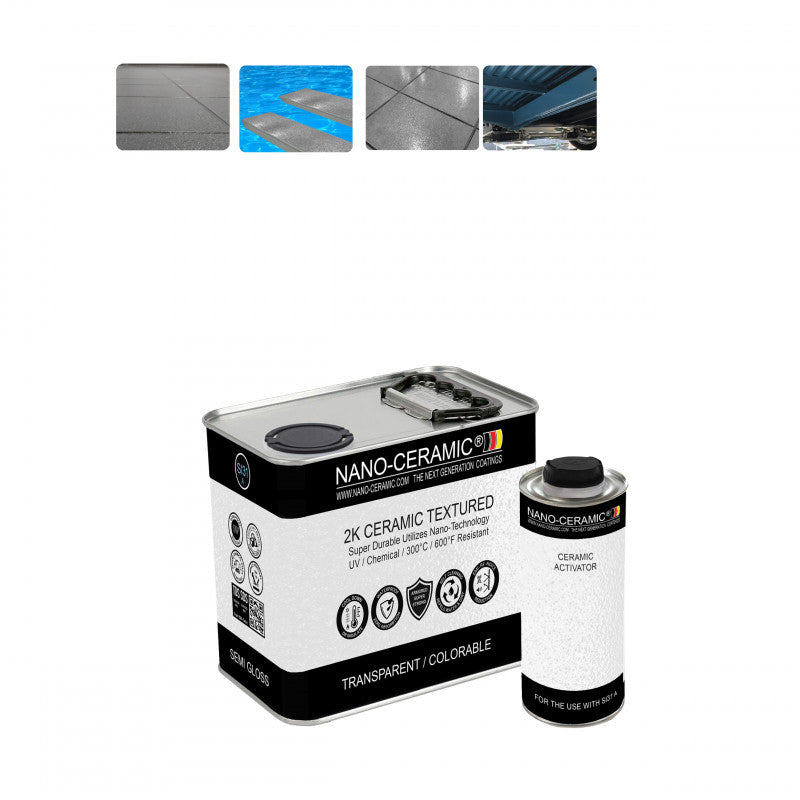 SI31 Textured Transparent Anti-Slip Ceramic Topcoat, 2L (2K)